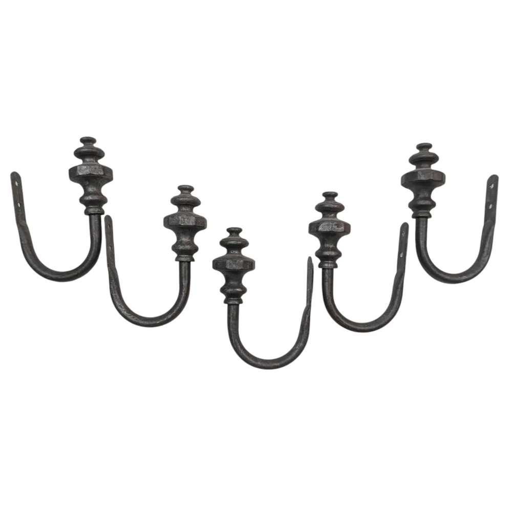 Sophisticated Black Wall Hooks for Stylish Decor
